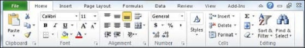 在Excel 2010中探索窗口