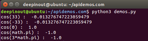 Python Math acos() 函数|极客笔记