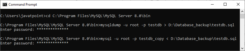 MySQL 复制数据库