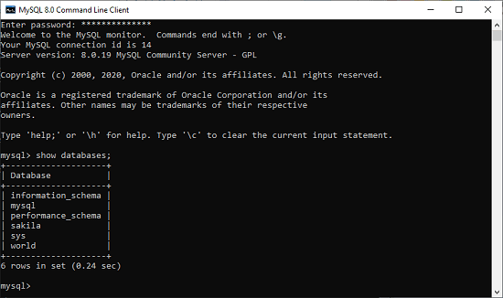 MySQL 安装