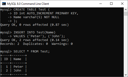 MySQL INSERT IGNORE语句