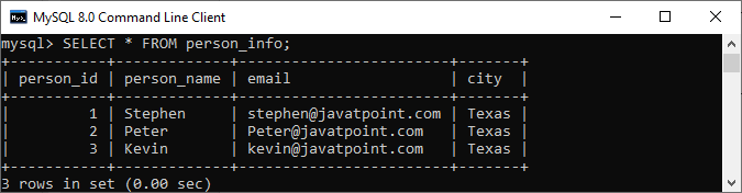 MySQL INSERT INTO SELECT语句