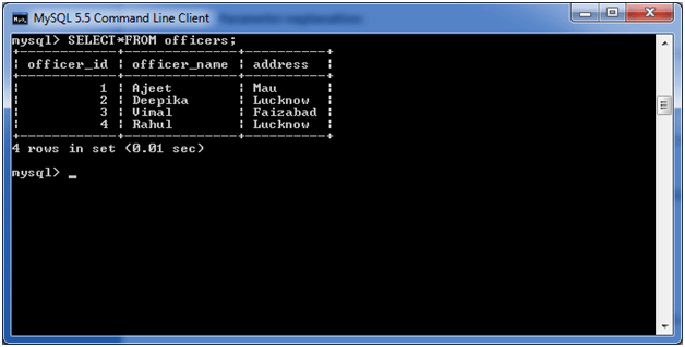 MySQL GROUP BY子句