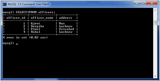 MySQL IS NULL条件