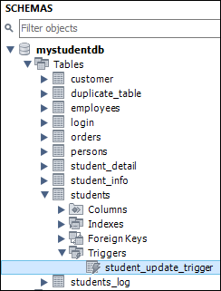 MySQL 删除触发器