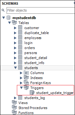 MySQL AFTER UPDATE触发器