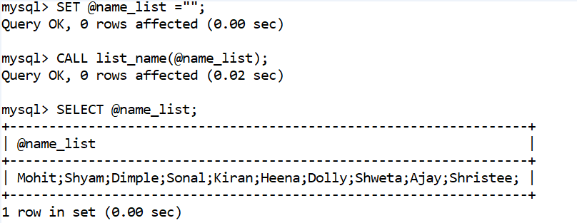 MySQL 光标