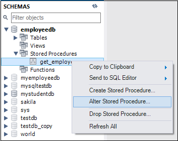 MySQL 存储过程