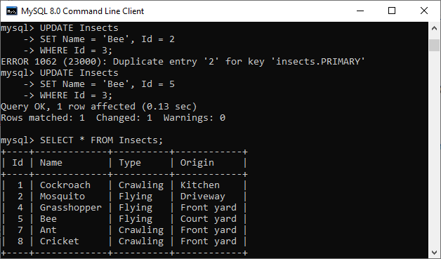 MySQL 序列