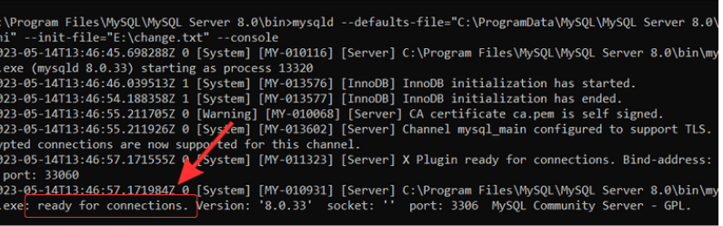 MySQL 如何更改根密码