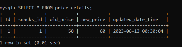 如何使用MySQL AFTER触发器