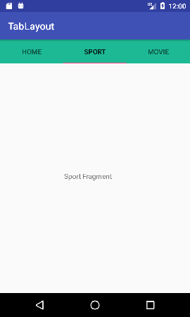 Android TabLayout
