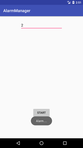 Android AlarmManager