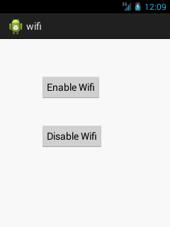 Android Wifi示例