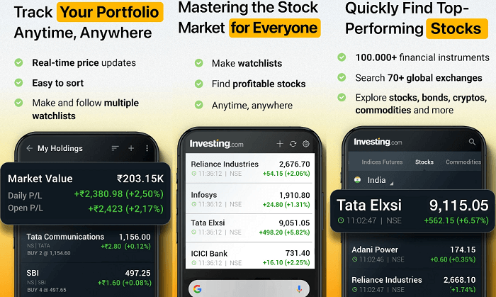 Investing.com股票和新闻