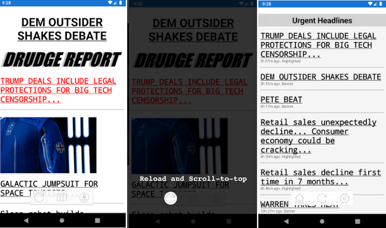 Drudge报告Android应用