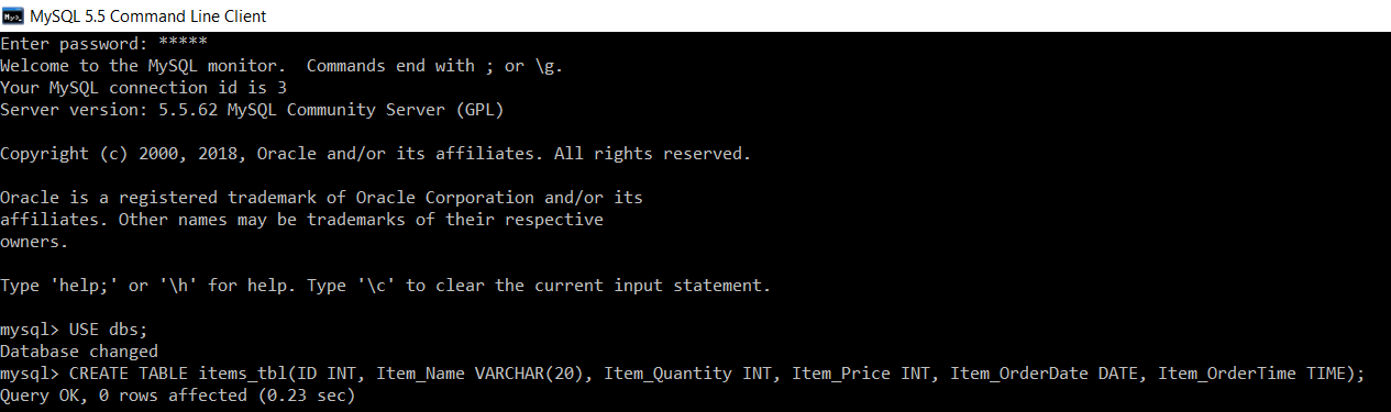 SQL TIME数据类型