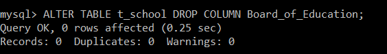 SQL 命令的类型