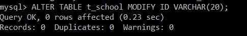 SQL 命令的类型