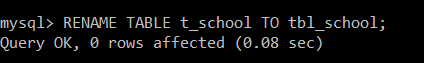 SQL 命令的类型