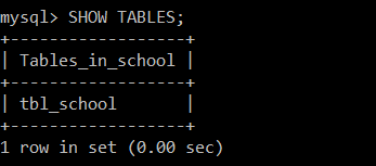 SQL 命令的类型