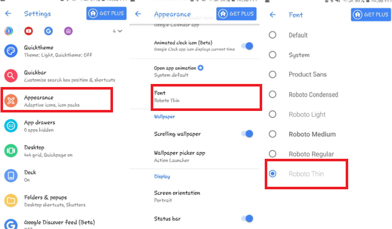 如何在Android手机上更改字体样式