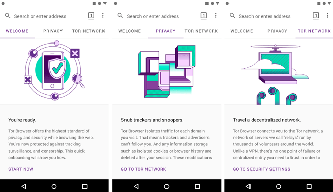 Tor 浏览器for Android