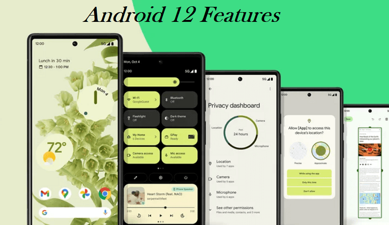 Android 12 版本：新功能