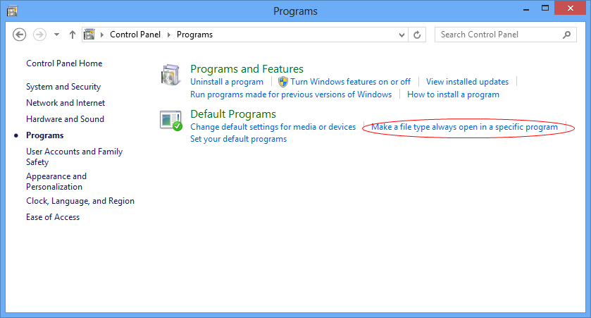 如何在Windows中将文件与程序关联起来？