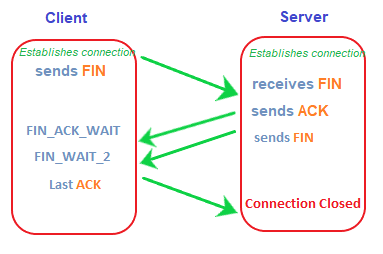 TCP连接终止