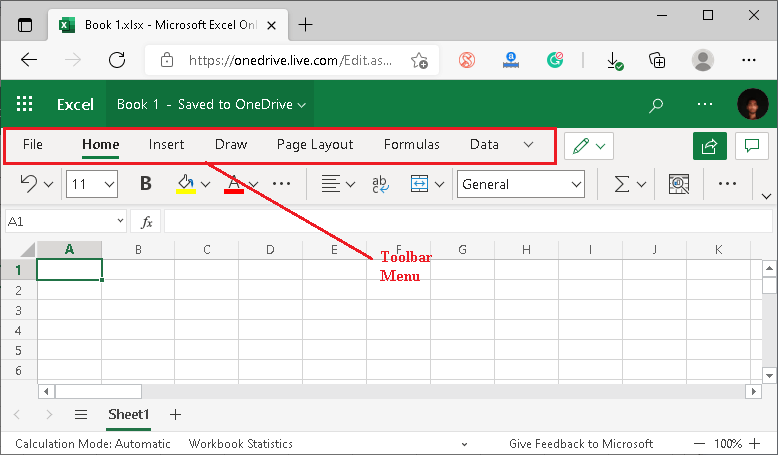 MS Excel Online