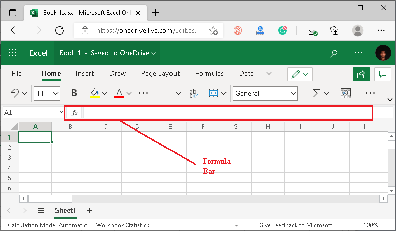 MS Excel Online