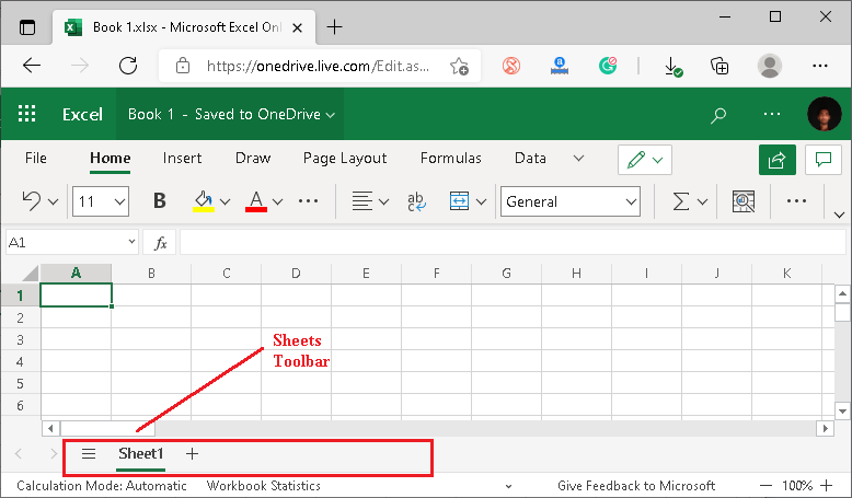 MS Excel Online