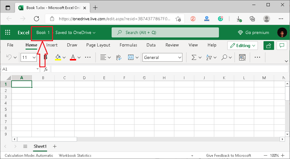 MS Excel Online