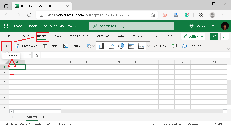 MS Excel Online