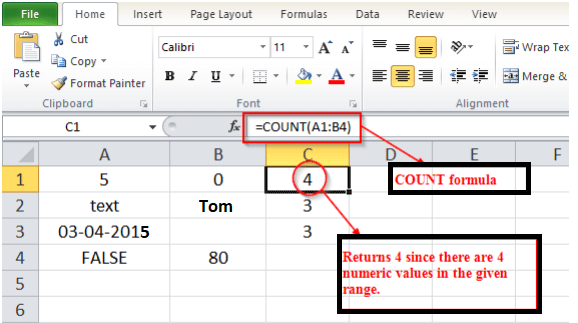 Excel 如何使用COUNT、COUNTIF和COUNTIFS函数