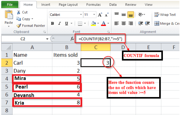 Excel 如何使用COUNT、COUNTIF和COUNTIFS函数