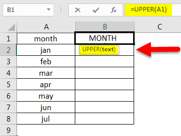 在Microsoft Excel中转换为正确的大小写