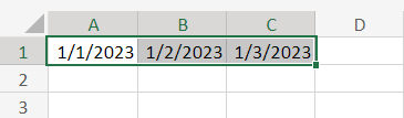 如何在Excel中自动填充日期序列