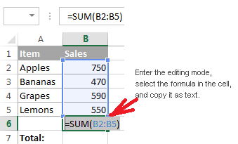 如何在Microsoft Excel中复制公式：向下复制一列而不改变引用