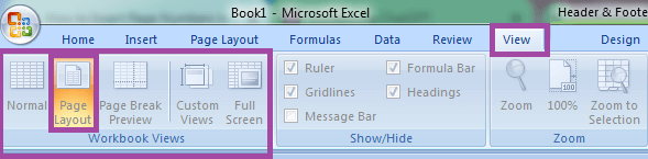 如何在Excel中插入页码？