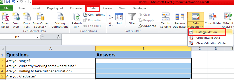 如何在Microsoft Excel中添加或创建下拉列表？