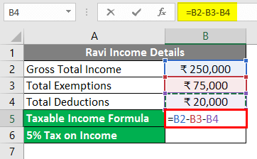 在Microsoft Excel中的个人所得税计算器