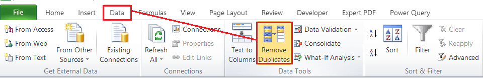 如何在Excel中查找和删除重复项