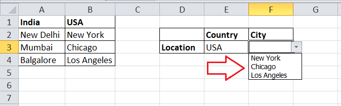 如何在Excel中创建下拉列表