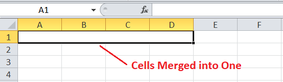 如何在Microsoft Excel中合并单元格