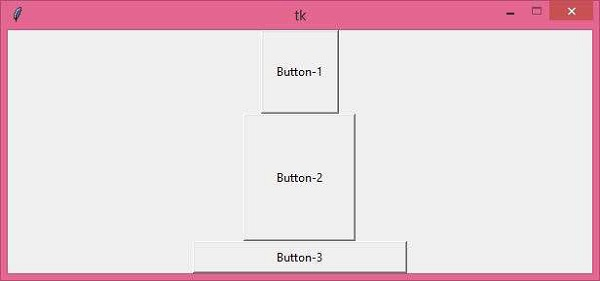 如何在Python Tkinter中更改按钮大小？