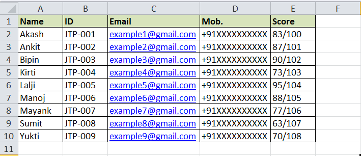 如何在Excel中移动列？