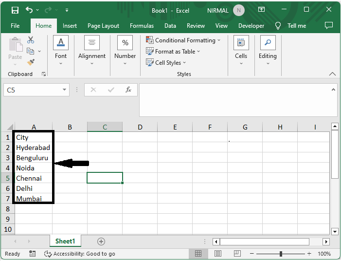 Excel 如何将列数据移动到行或者行数据移动到列