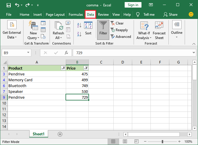 Excel 如何删除筛选器